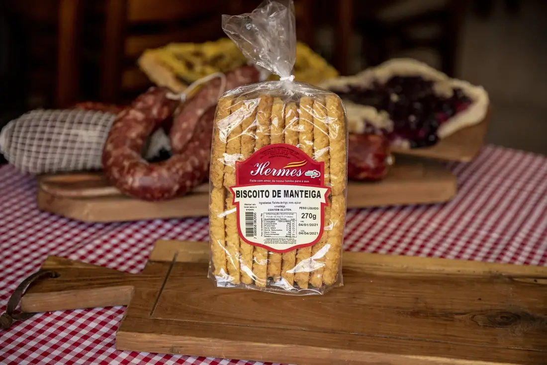 Biscoito de Manteiga da Agroindústria Hermes